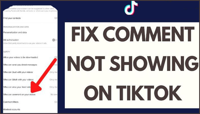 How to see comment history on Tiktok