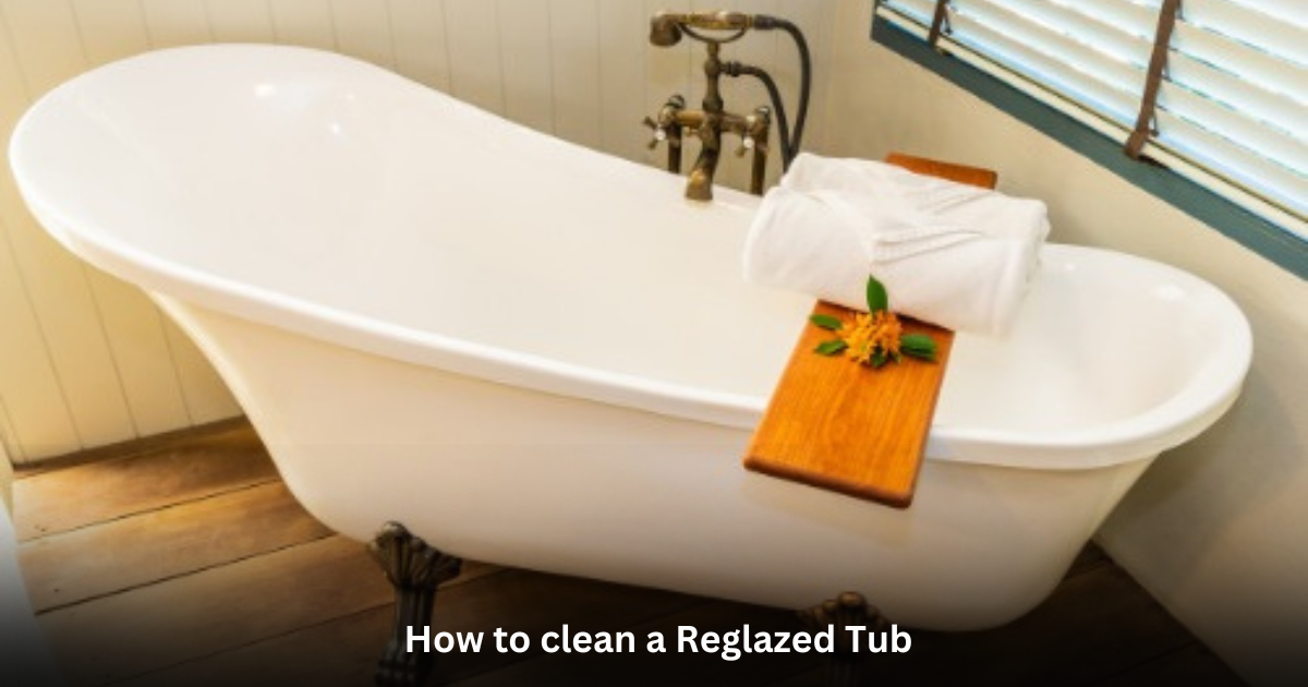 How to clean a Reglazed Tub