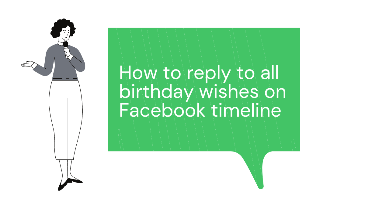 How to reply to all birthday wishes on Facebook timeline