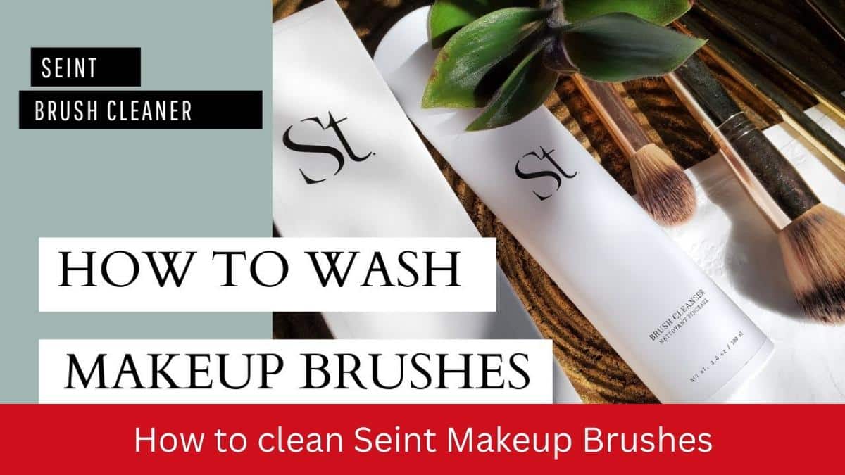 How to clean Seint Makeup Brushes