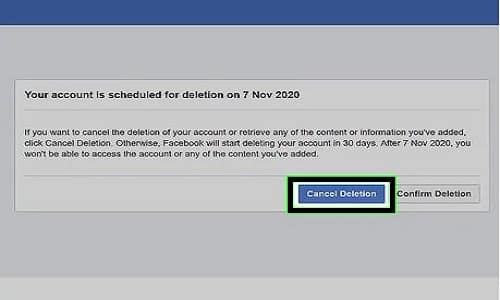 How to Recover disabled Facebook account